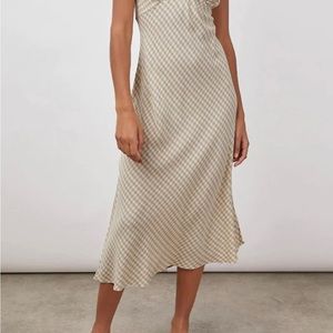 Rails - Audrina Midi Dress in Sand Gigham